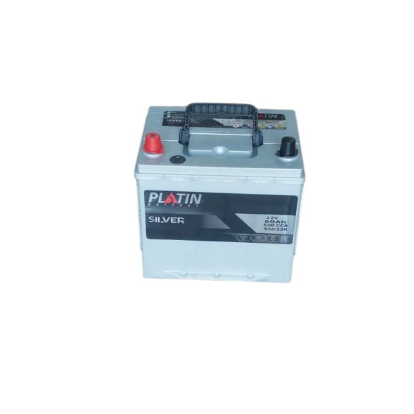 BATERIA 60 AMP 500CCA POSITIVO IZQUIERDO