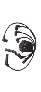 TAPA DE DISTRIBUIDOR Y JUEGO DE CABLES TOYOTA TERCEL AÑO 1990-1994 OEM 19101-11030