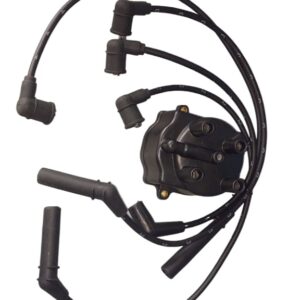 TAPA DE DISTRIBUIDOR Y JUEGO DE CABLES TOYOTA TERCEL AÑO 1990-1994 OEM 19101-11030